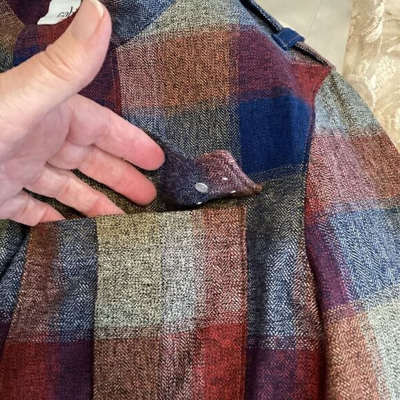 CAbi Collage Coastal Cowgirl, Pearlcore Plaid Jacket Size M - Picture 7 of 16